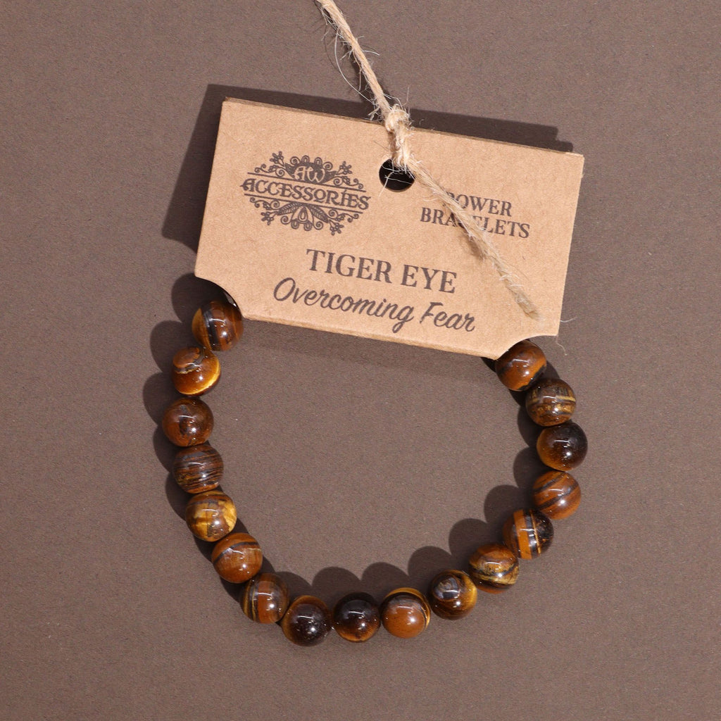 Tiger Eye Power Bracelet | Confidence & Clarity Crystal Bracelet