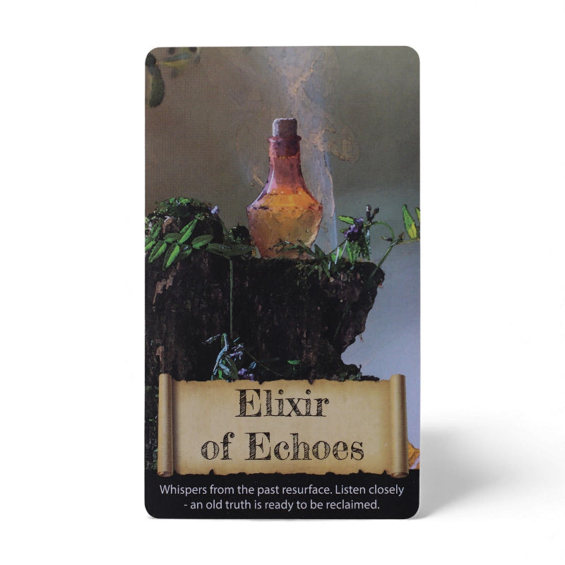 Healing Energy Deck Crystals & Elixirs Oracle Cards