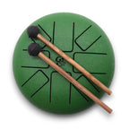 Green Om Hapi Drum  16cm