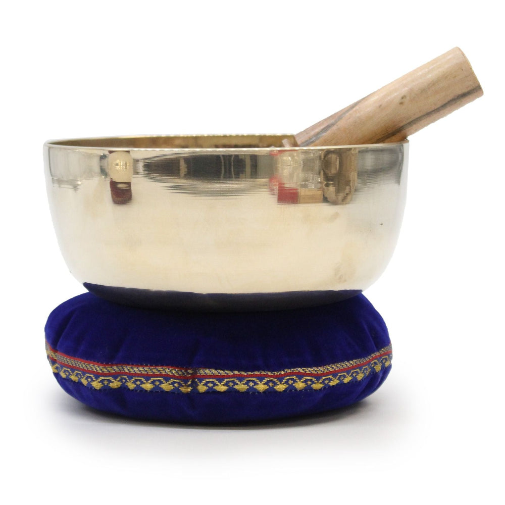 Large Brass Sing Bowl 17cm