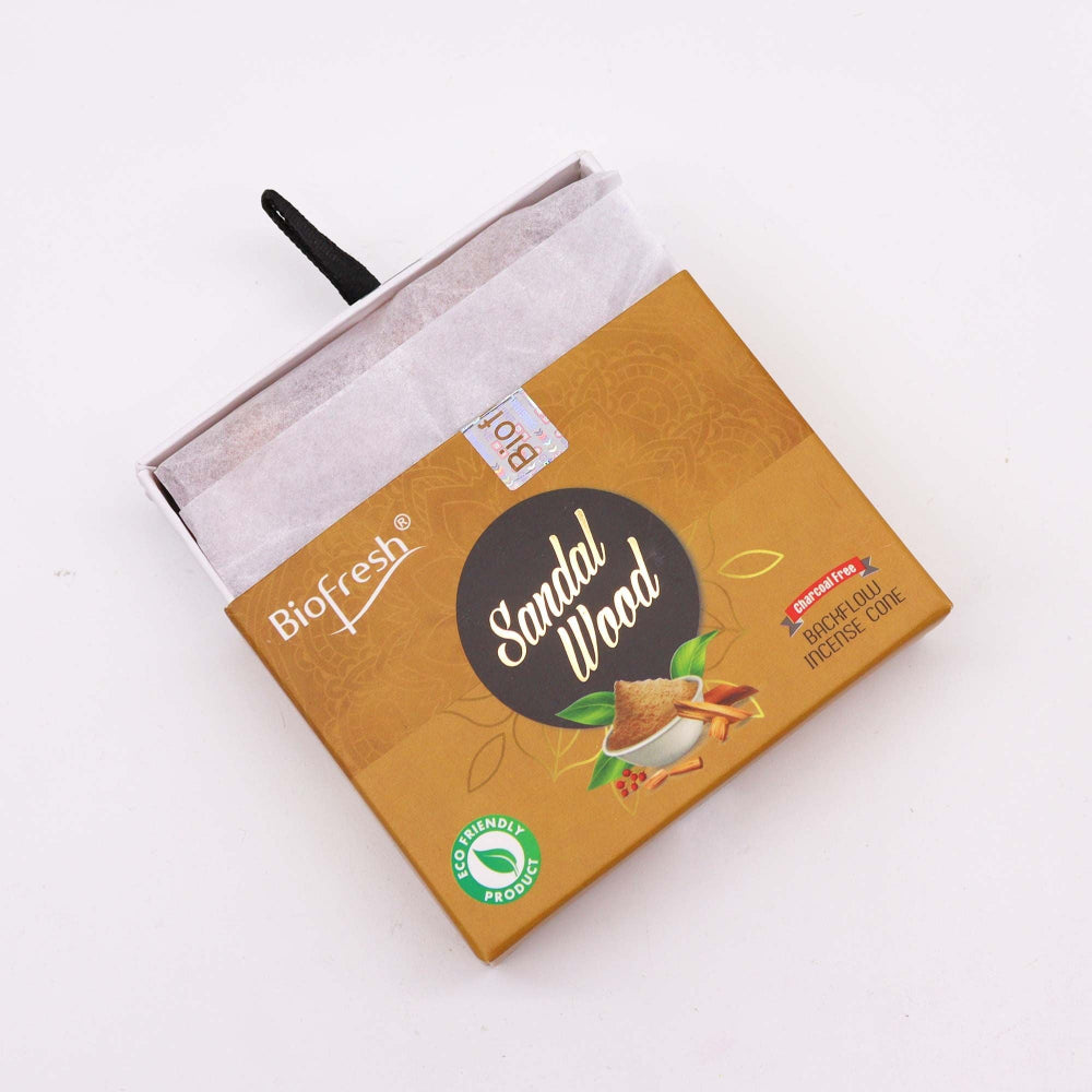Sandalwood  Backflow Incense Cones