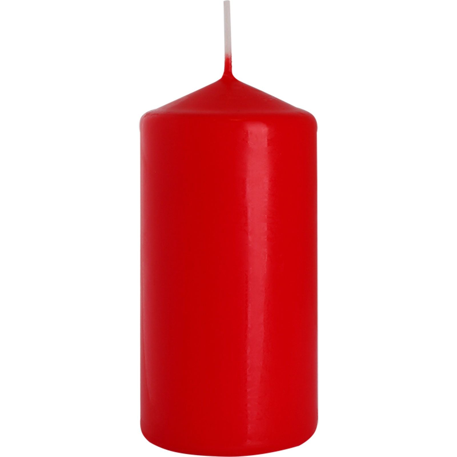 Red Pillar Candle 60x120mm