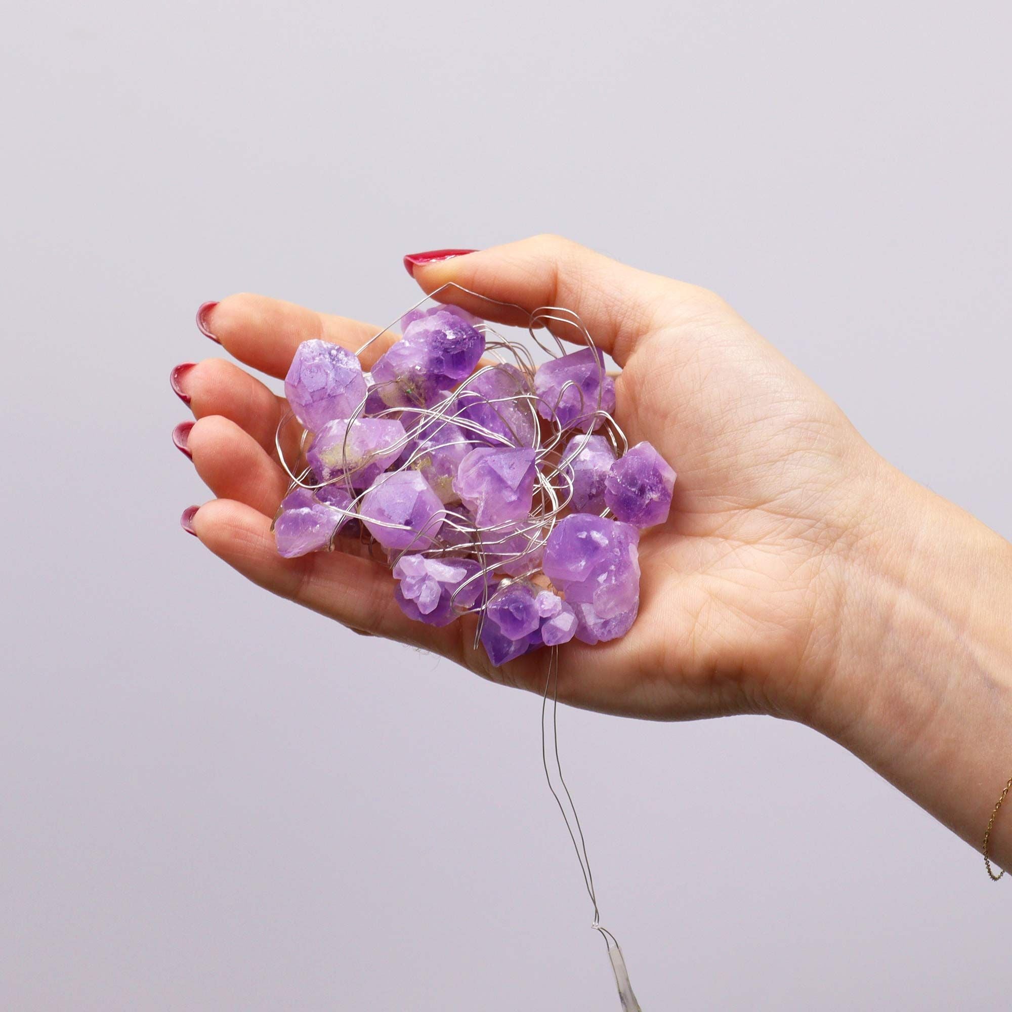 Amethyst Gemstone Enchantment Lights