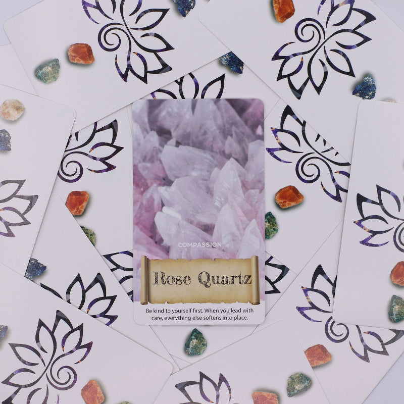 Healing Energy Deck Crystals & Elixirs Oracle Cards