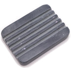 Heavy Ridges Grey Soapstone Soap Dish