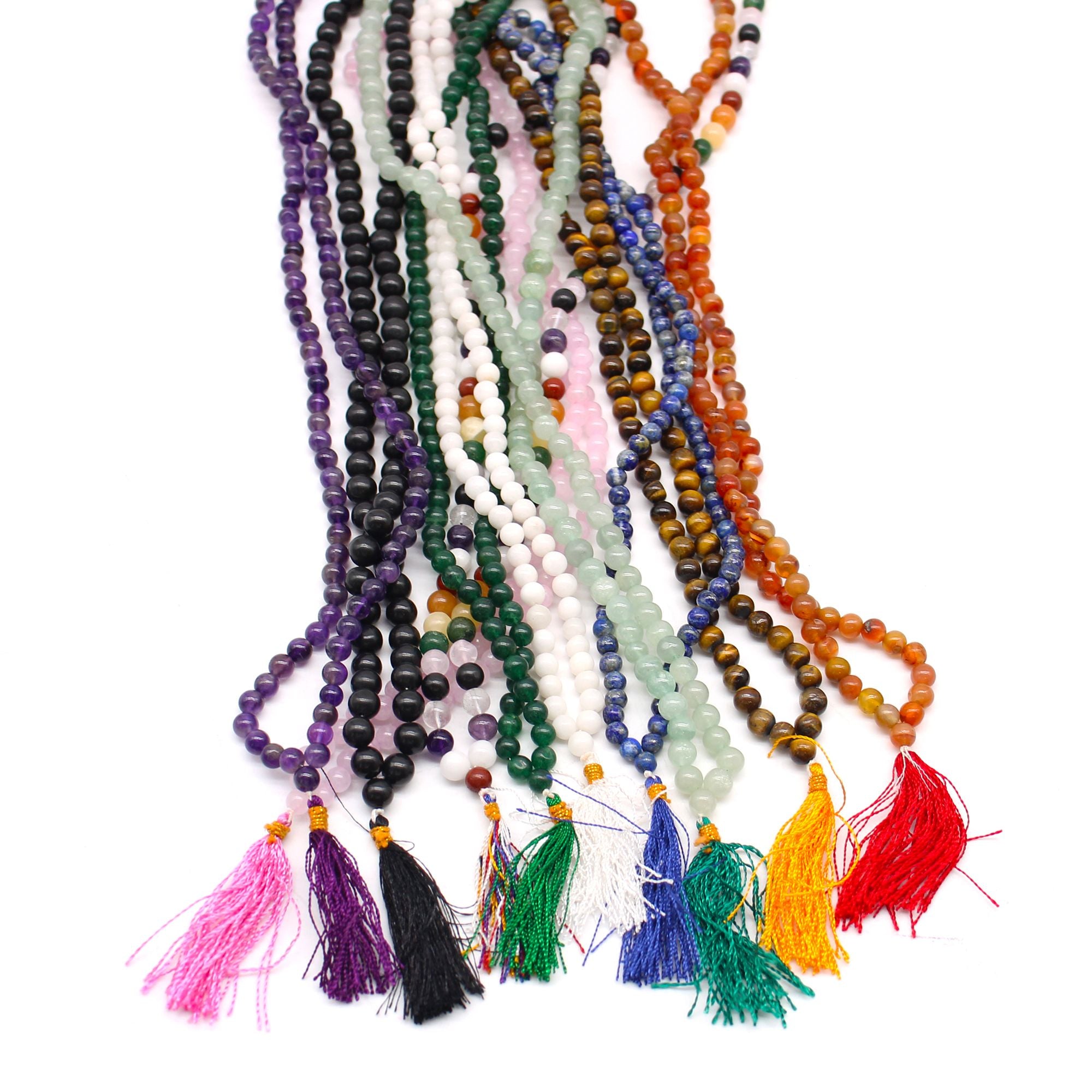 108 Bead Mala Necklace - Lapis Lazuli