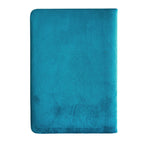 Embrace The Journey Light Blue Velvet Notebook
