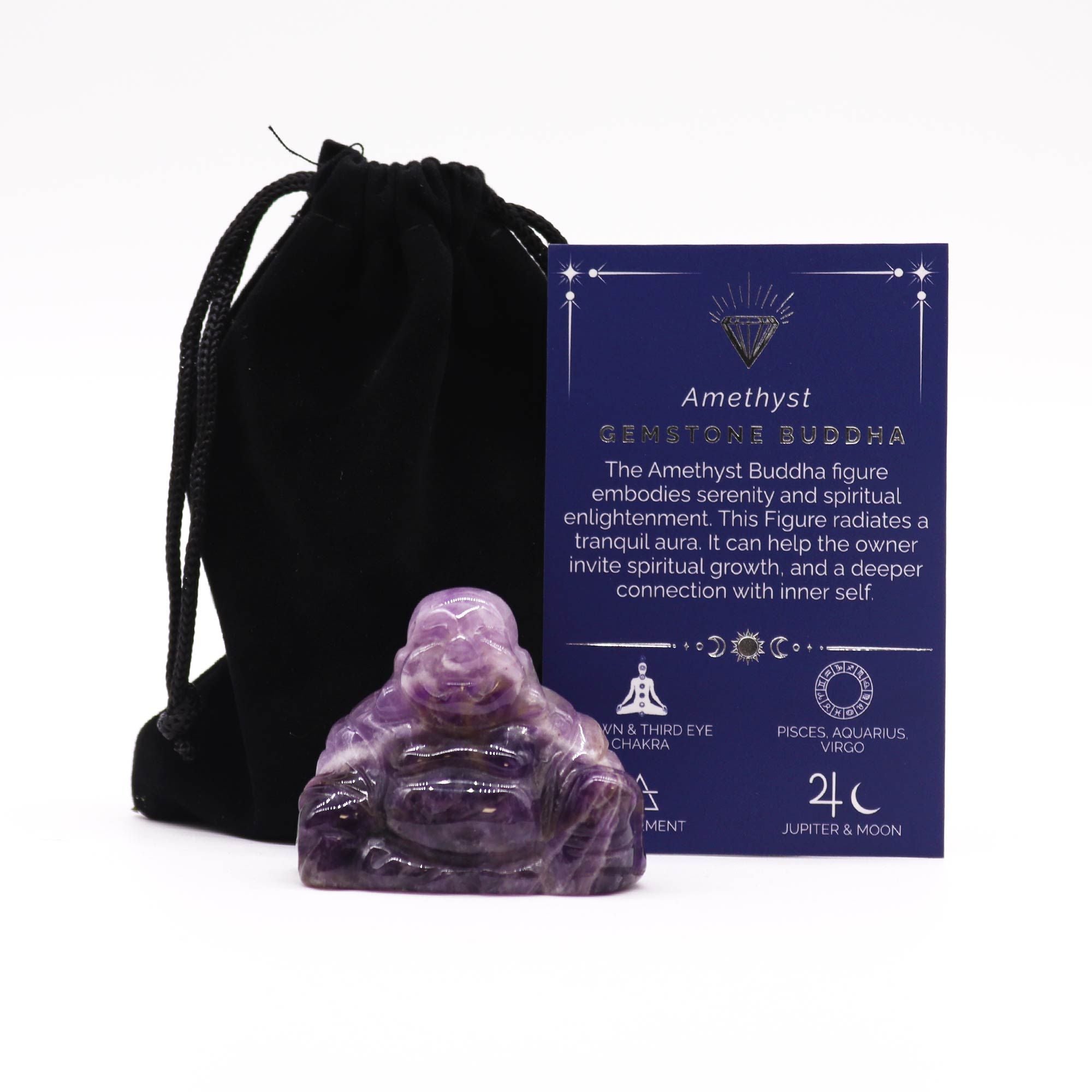 Buddha Amethyst Large Gemstone