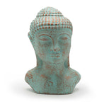 Green Copper Tranquillity Buddha Head