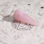 Love Rose Quartz Pendulum Ancient Witch Spell Incense
