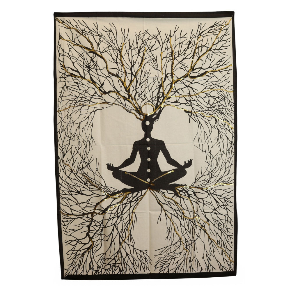 Chakra Earth Connection Cotton Wall Art