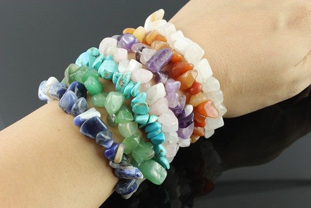 Coralite Stone Bracelet