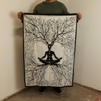 Chakra Earth Connection Cotton Wall Art