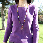 108 Bead Mala Necklace - Lapis Lazuli