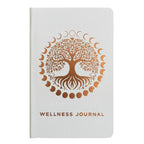Rose Gold Tree of Life White Wellness Journal