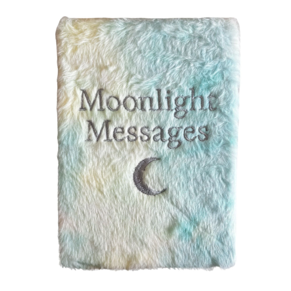 Moonlight Messages Dream Journal | Soft Fluffy Cover | 80 Pages