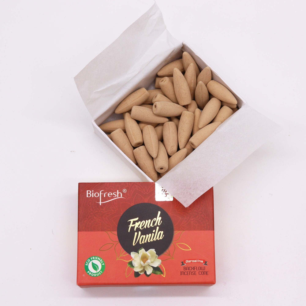 French Vanilla  Backflow Incense Cones