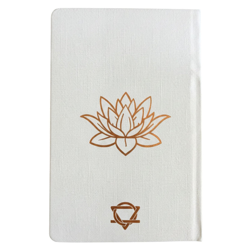 Rose Gold Tree of Life White Wellness Journal