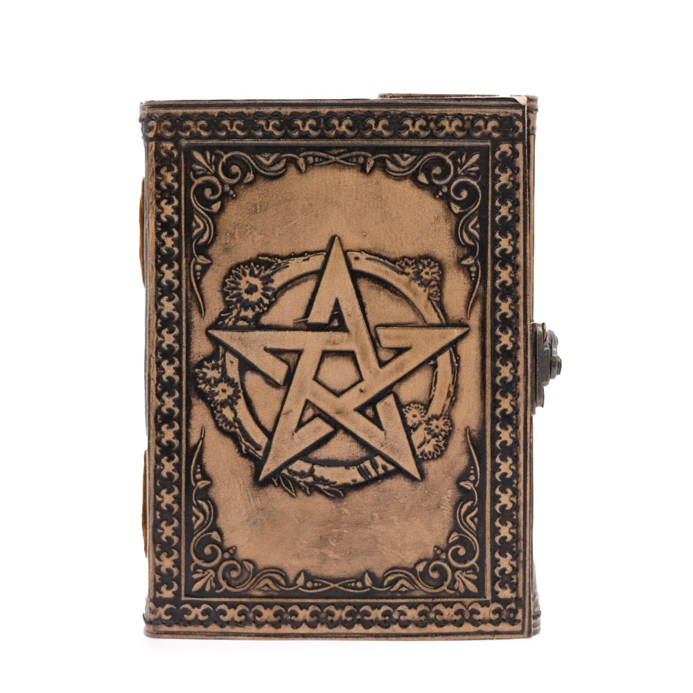 Pentacle Antique Grey Esoteric Notebook