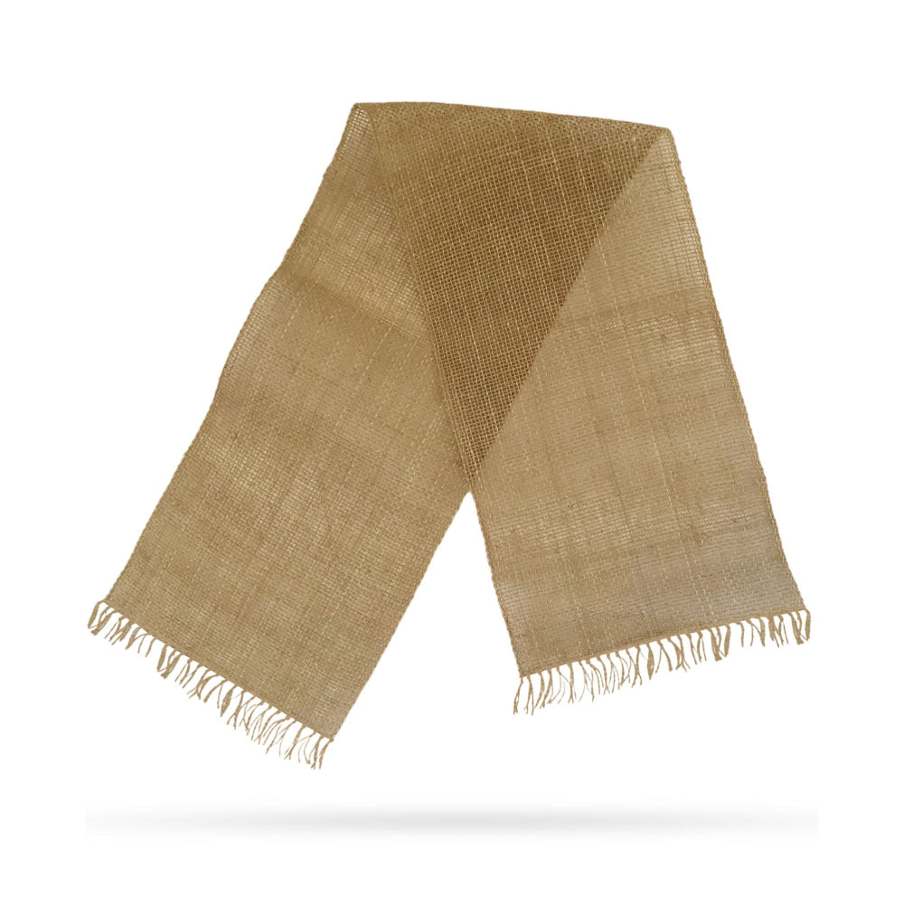 Seagrass Fringe Natural Table Runner