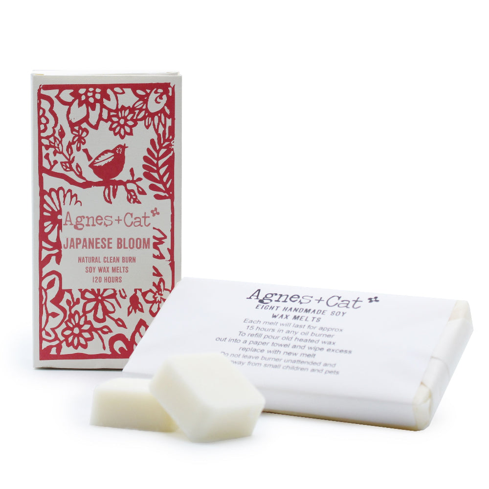 Agnes + Cat Box of 8 Japanese Bloom Wax Melts