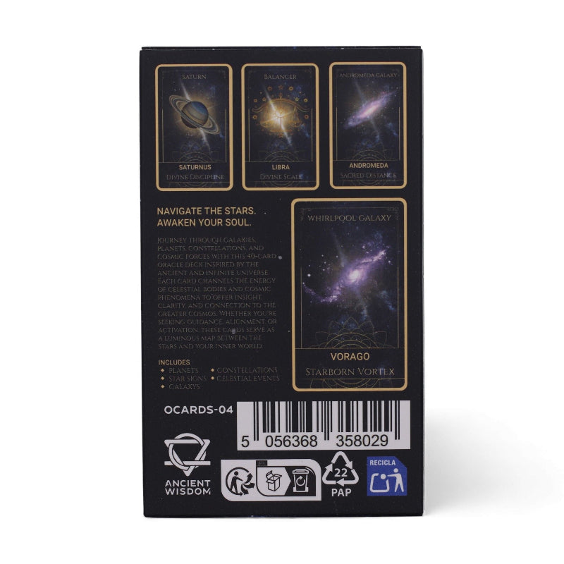 Spiritual Deck Celestial Energy Atlas Oracle Cards