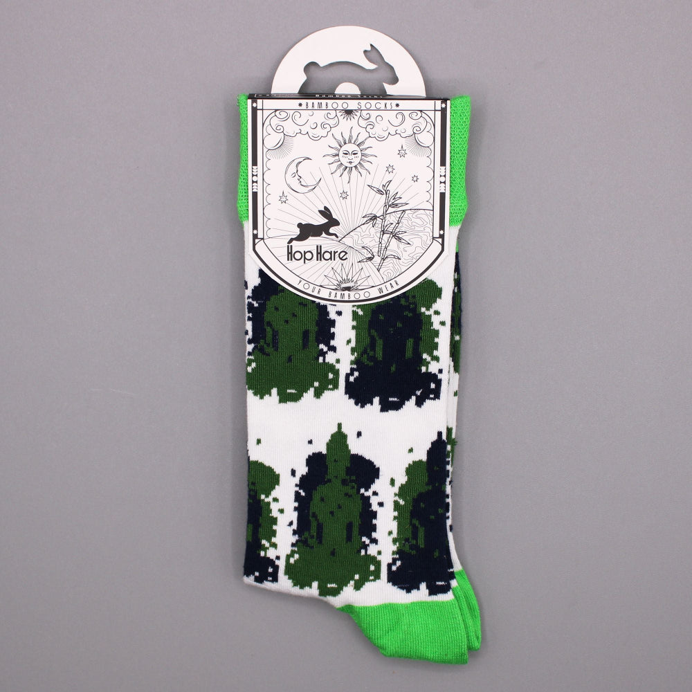 Bali Buddha Hop Hare Bamboo Socks M/L