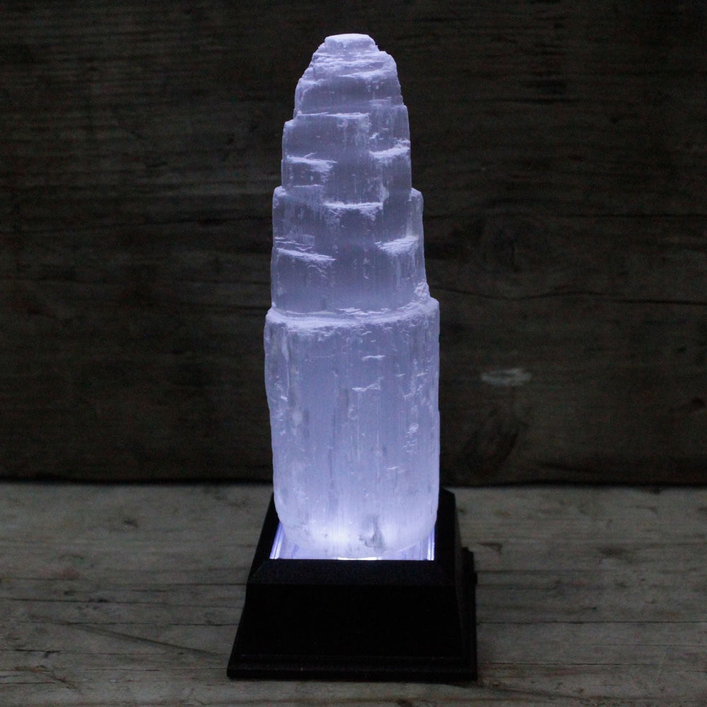 Natural Selenite Tower 15 cm