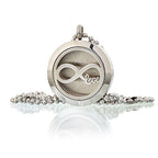 Infinity Love Aromatherapy Diffuser Necklace  25mm