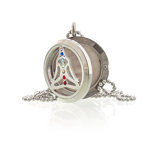 Yoga Chakra Aromatherapy Jewellery Necklace 30mm