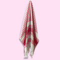 Sunset Pink Hamman Spa Towel