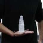 Natural Selenite Tower 15 cm