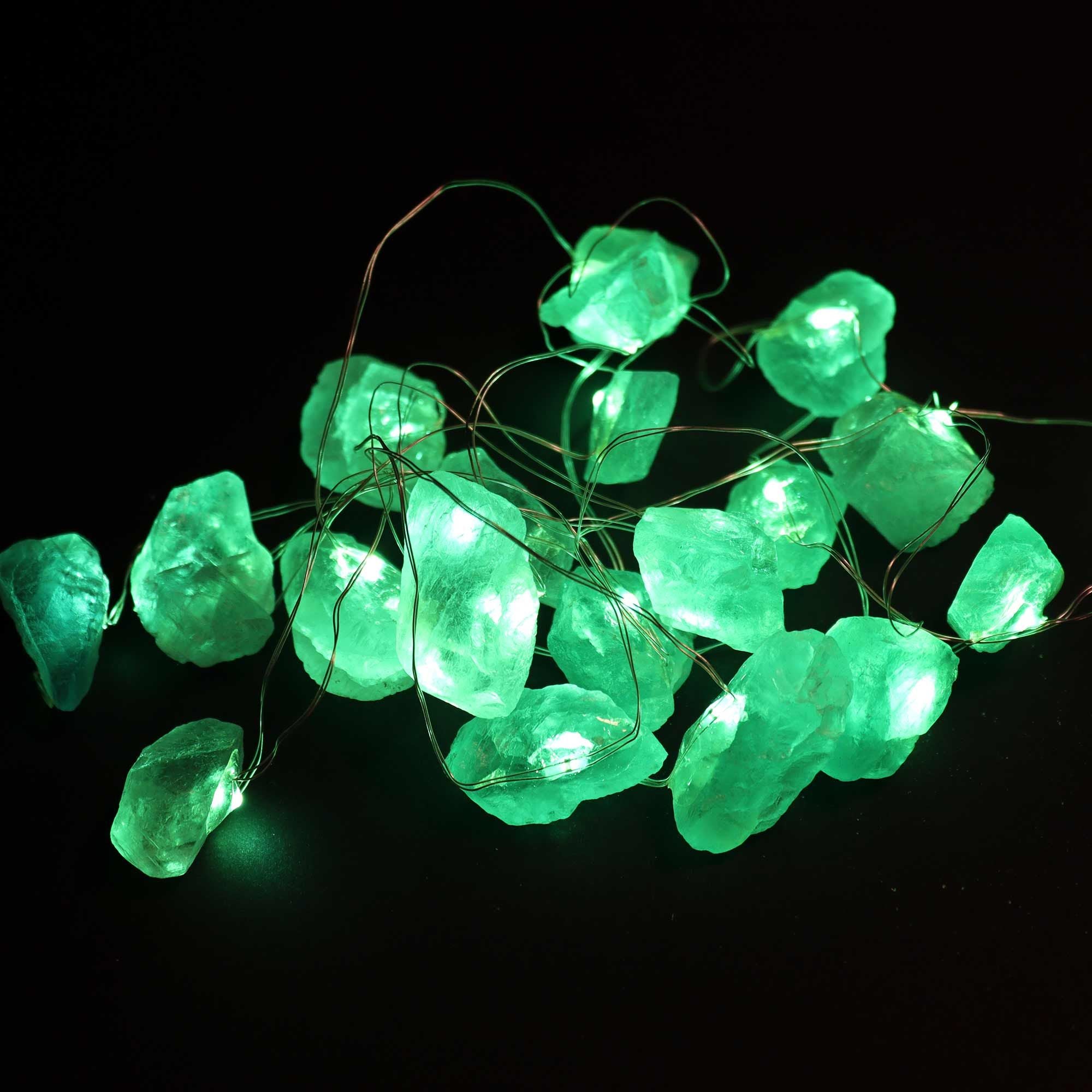 Crystal Jade Gemstone Enchantment Lights