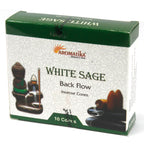 White Sage  Backflow Incense Cones