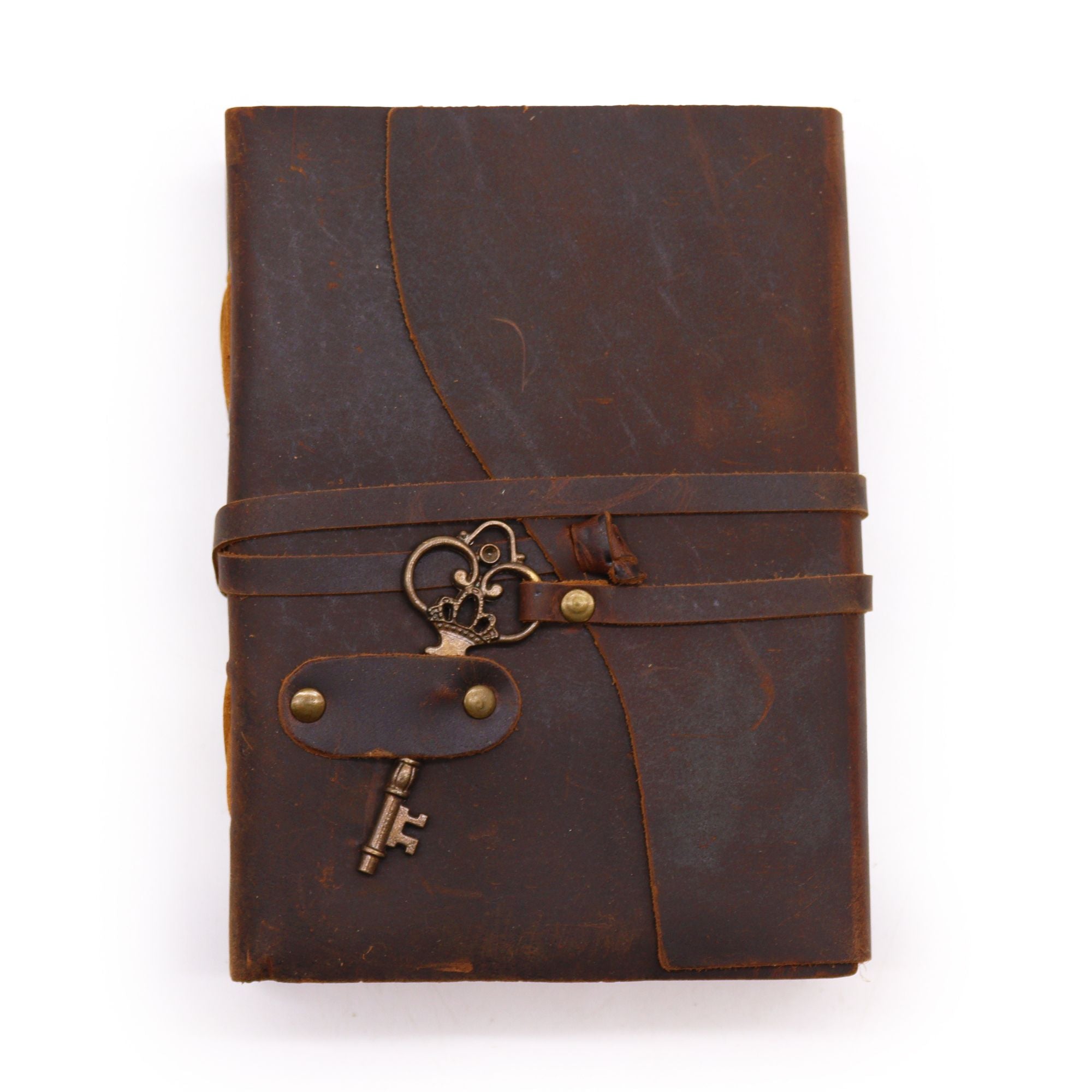 Oiled Leather & Key Journal