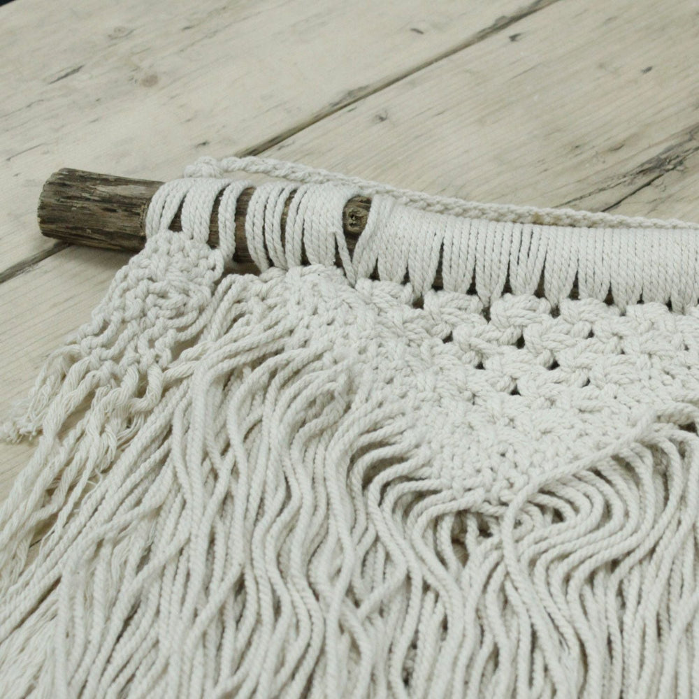 Natural Abundance Macrame Wall Hanging