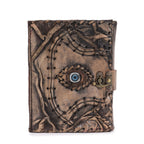 Evil Eye Decor Brown Tan Book