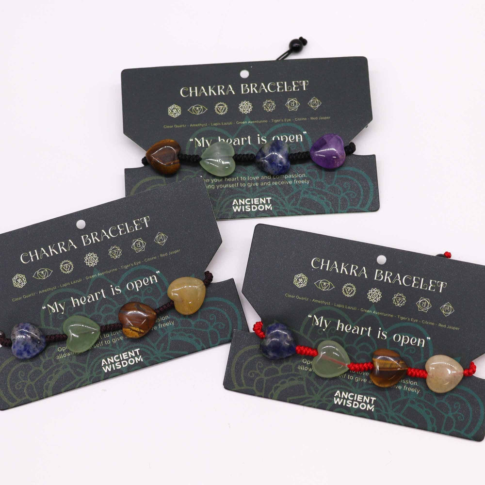 Hearts Chakra String Bracelet
