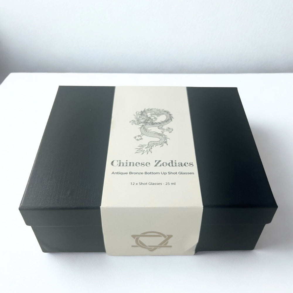 Chinese Zodiacs Gift Set of 12 Glasses (25ml)