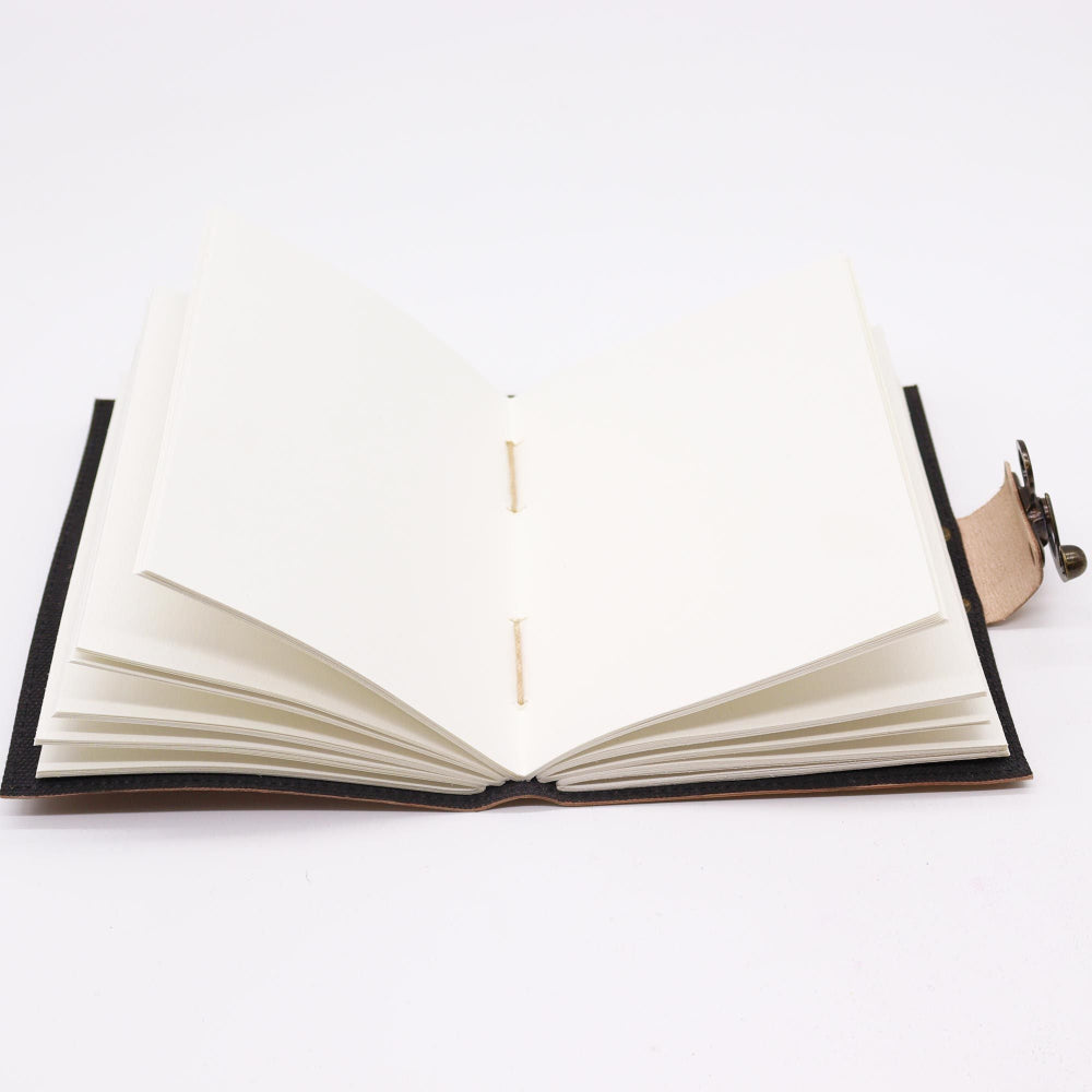 Work & Dream Big Leather Journal - Plain Paper