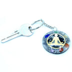 Buddha Seven Chakra Orgonite Power Keyring