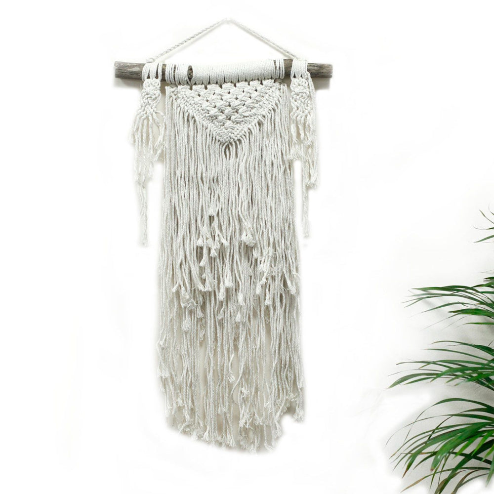 Natural Abundance Macrame Wall Hanging