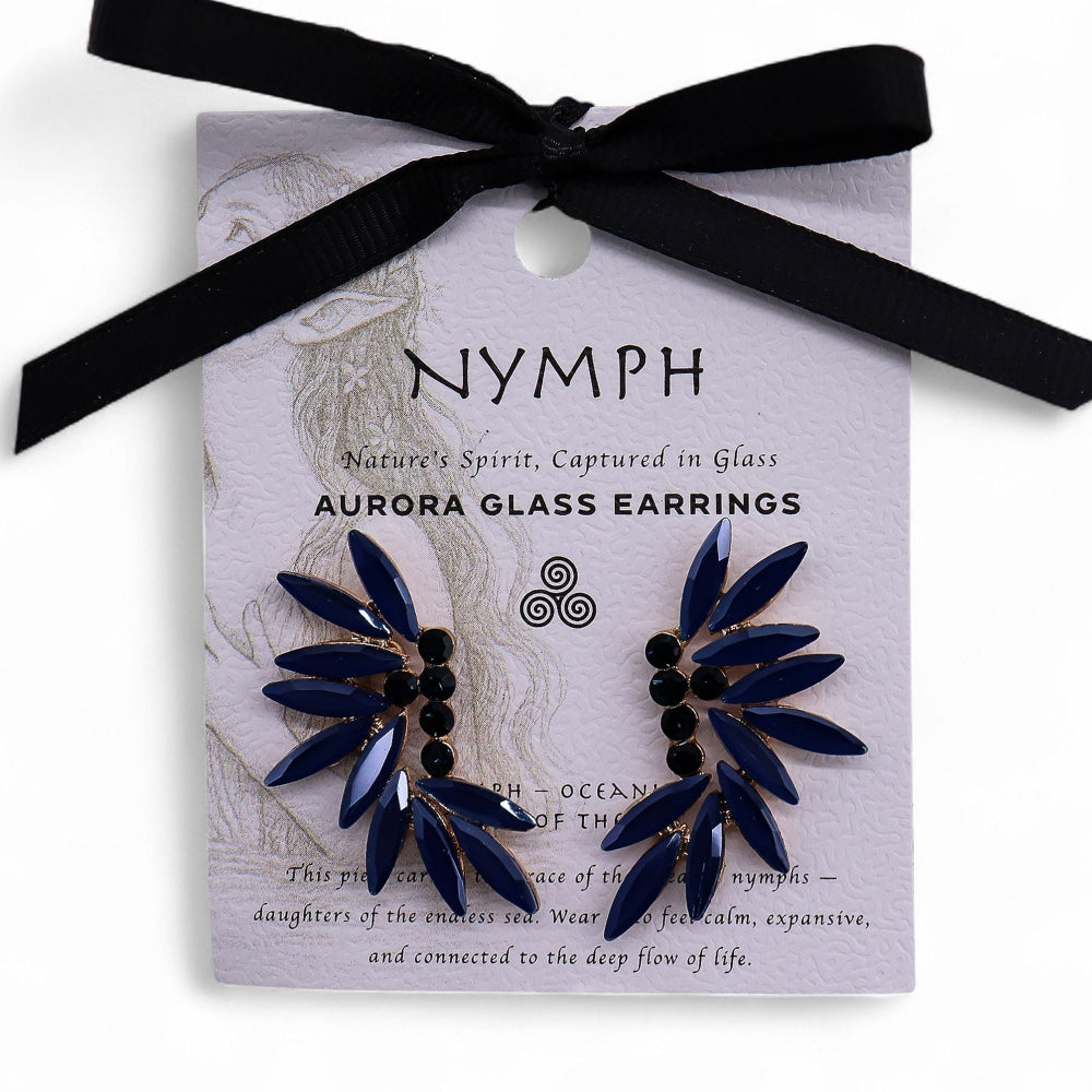 The Lapis Nymph — Fairy Earrings