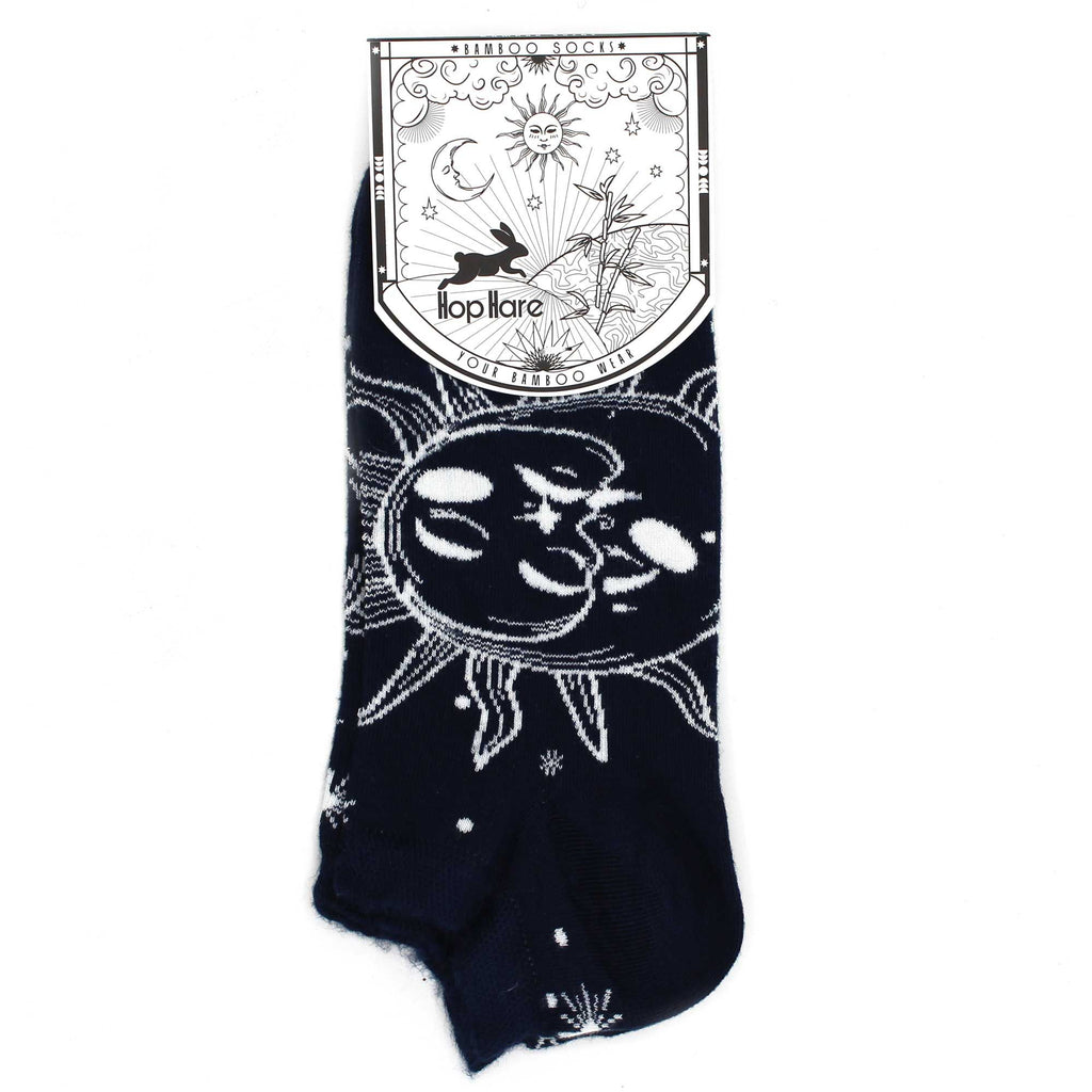 Sun and Moon Hop Hare Bamboo Socks Low S/M