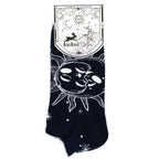 Sun and Moon Hop Hare Bamboo Socks Low S/M