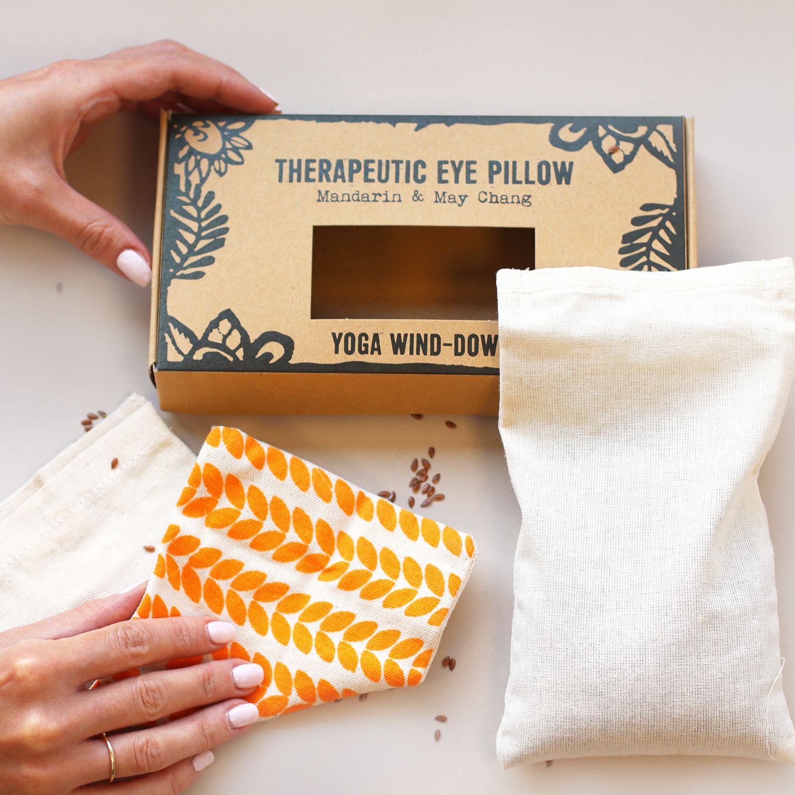 Agnes + Cat Yoga Wind-Down  Eye Pillow