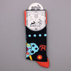 Cosmic Elephant  Hop Hare Bamboo Socks S/M