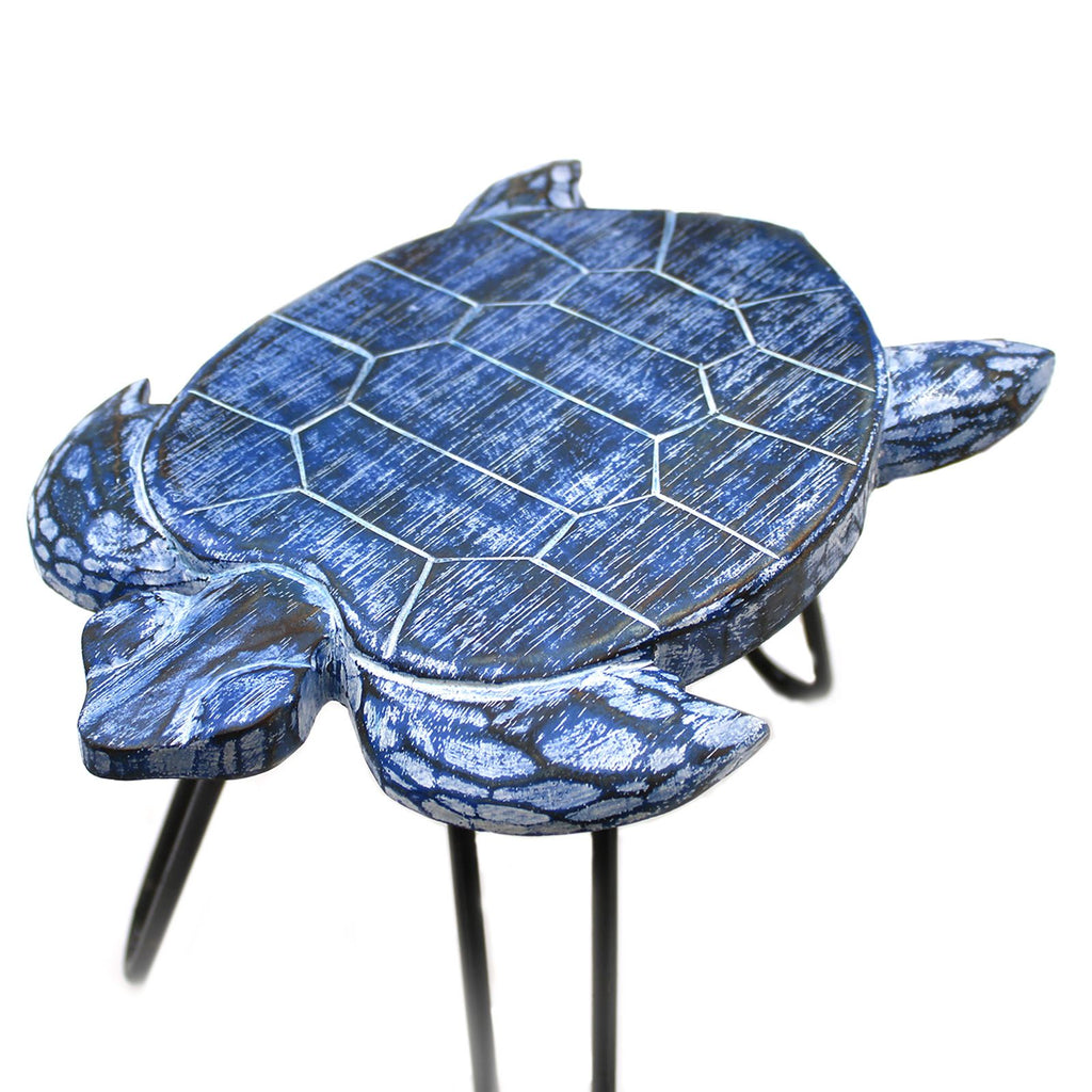 Turtles Set of 3 Albasia Wood Plant Stands