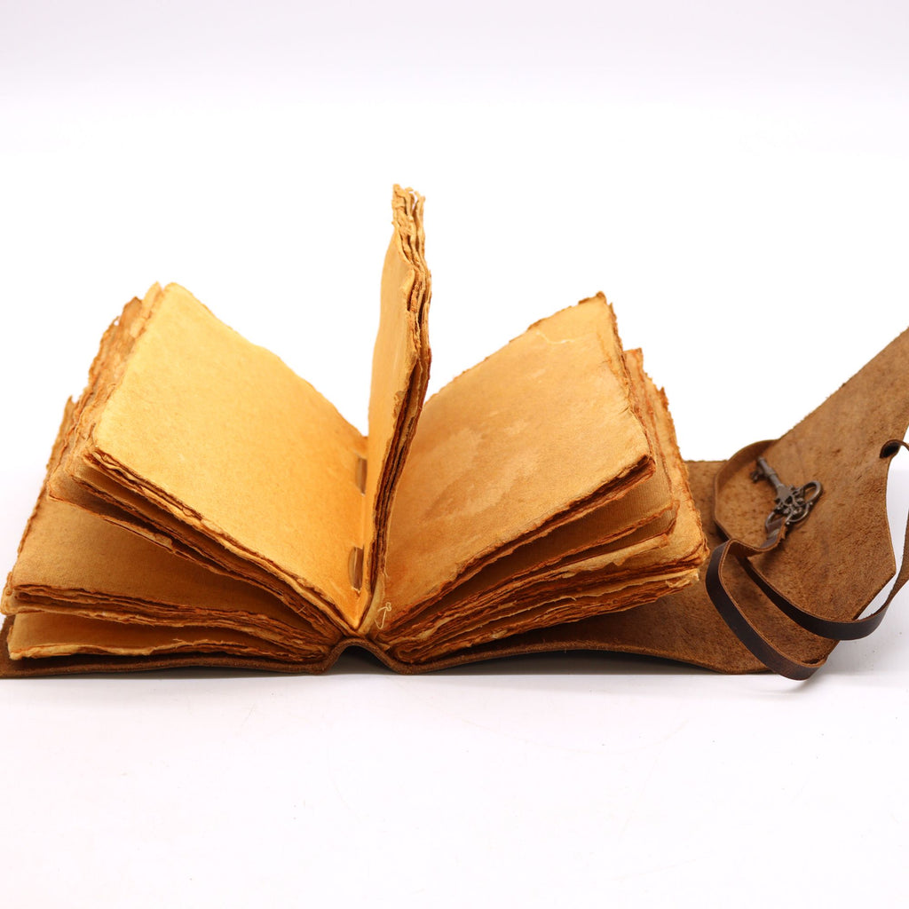 Oiled Leather & Key Journal