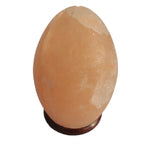 Salt Lamp Egg  Wooden Base